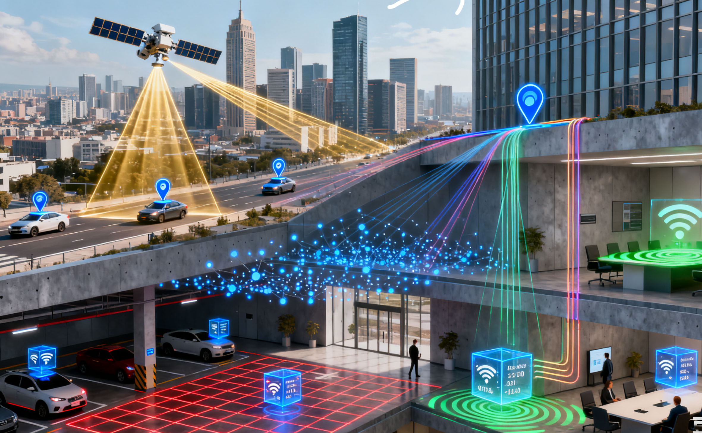 室内外无缝定位是什么?_室内外无缝定位技术原理分析