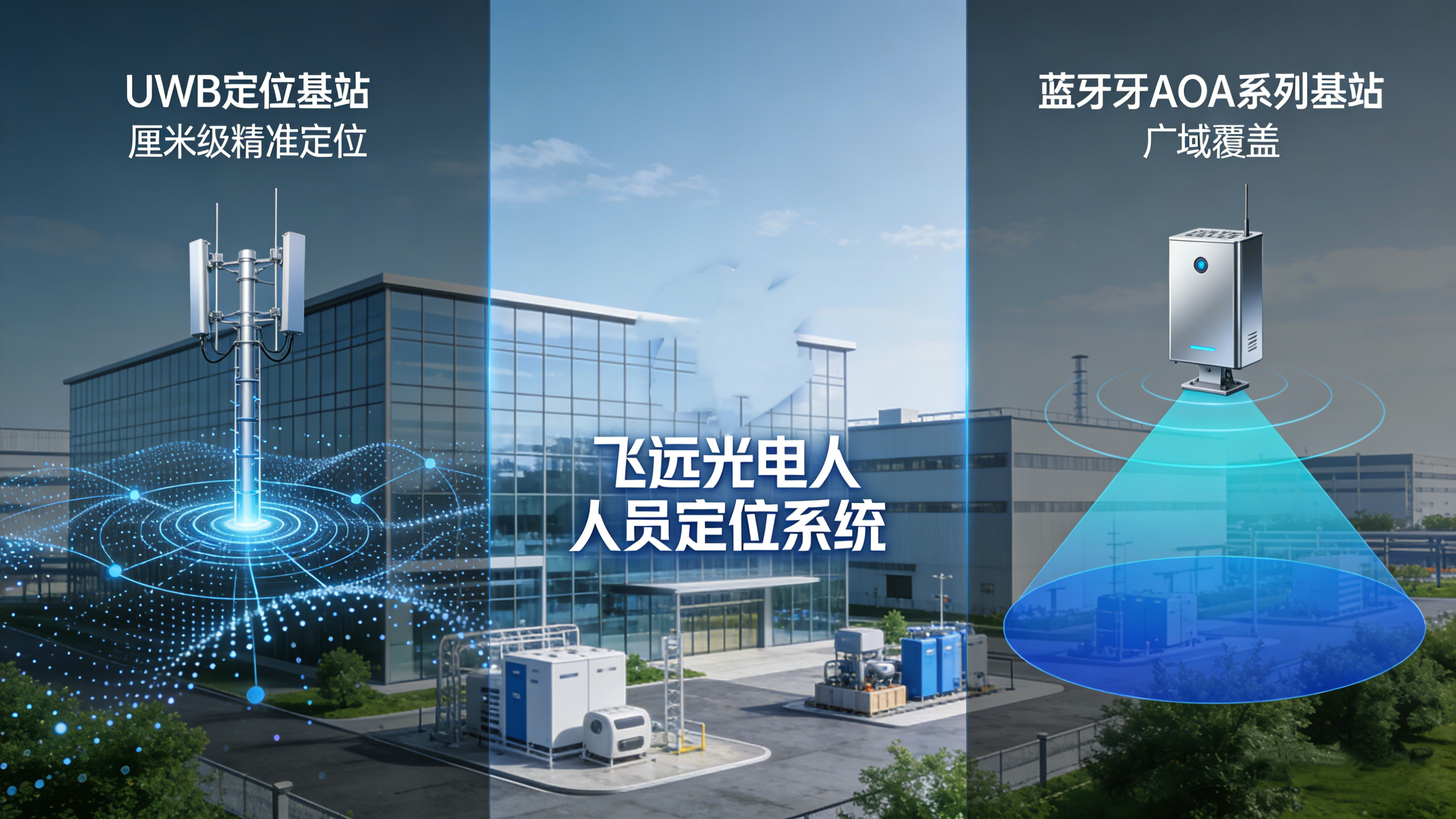 怕选错浪费钱？飞远光电精准匹配 UWB / 蓝牙 AOA 人员定位系统